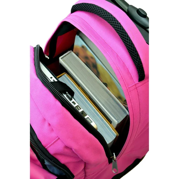 Mojo Los Angeles Lakers Premium Wheeled Backpack - Pink