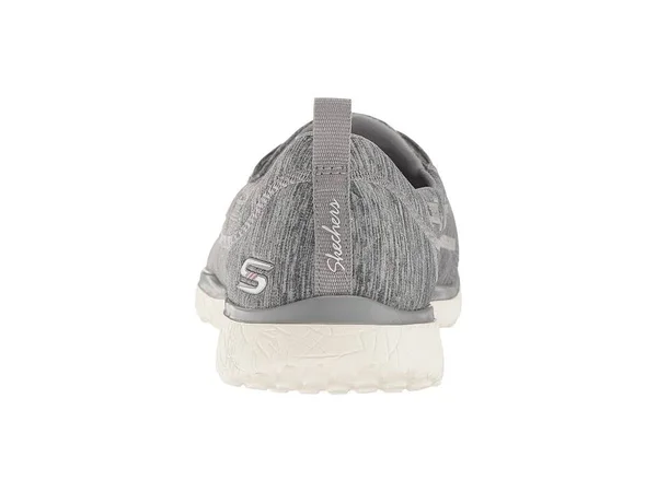 Skechers Women's Microburst Topnotch Walking Slip-On - Size: 9.5 M, Gray