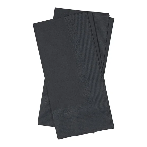 Lapaco 2 Ply Black Dinner Napkin - 15 1/2 x 16 inch - 1000 per CASE.