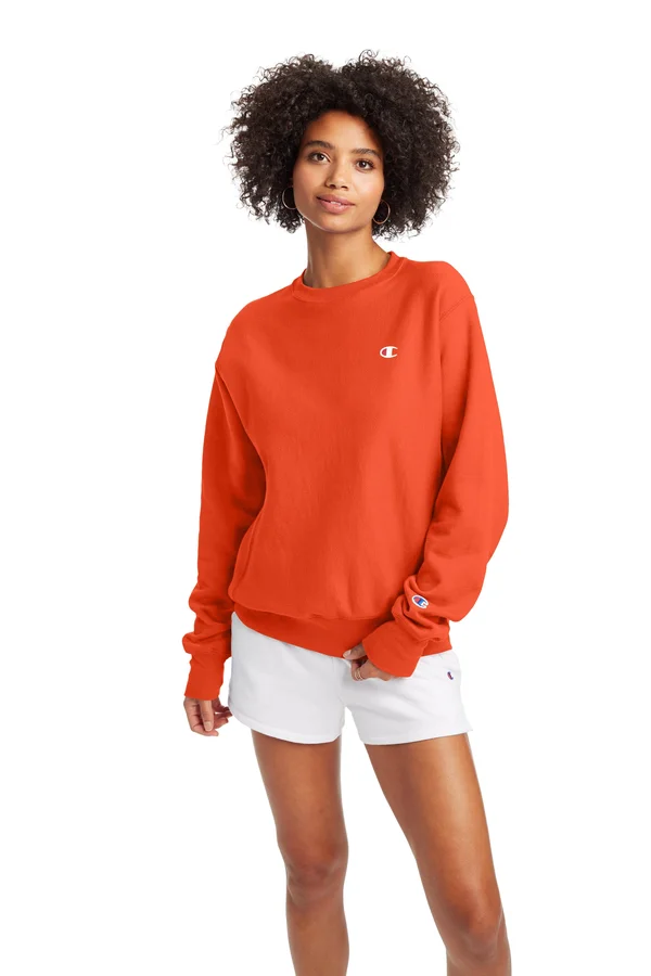 Champion Women's REVERSE Weave Boyfriend Crew
