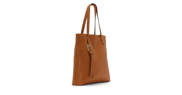 Vince Camuto Plum Leather Tote - Women's - Cognac