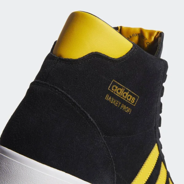 Adidas Men's Originals Basket Profi Casual Shoes FW3635 - 8.5, Black