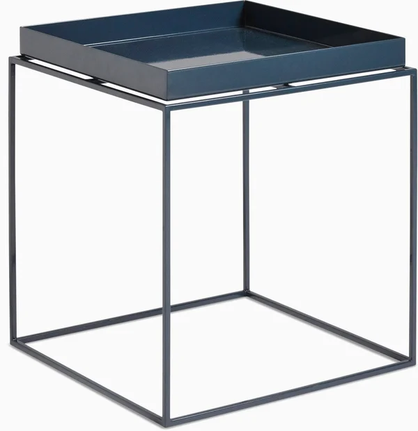 Hay Tray Side Table - Blue, Medium by Herman Miller