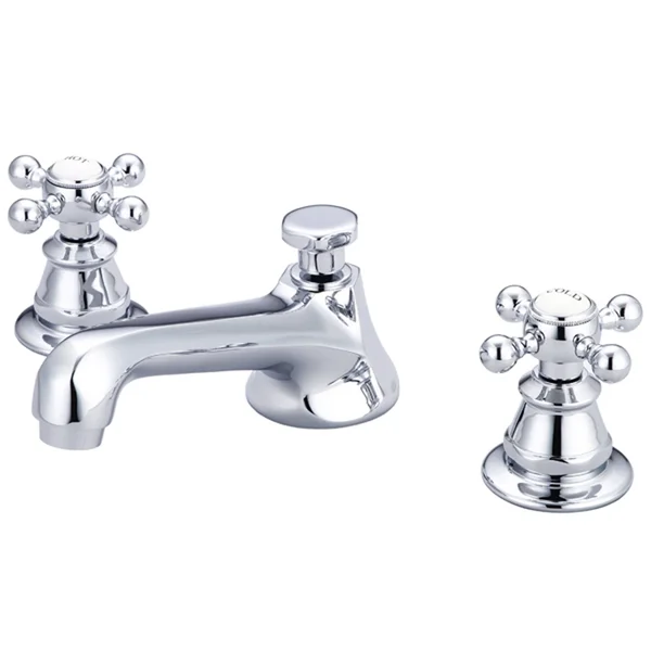 Water Creation F2-0009-01-BX American 20th Century Classic Widespread Lavatory Faucet with Pop-Up Drain