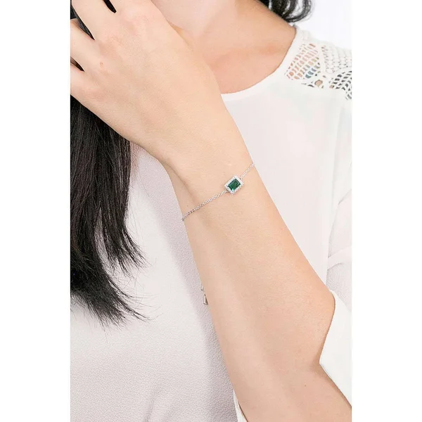 Swarovski Angelic Green Rectangular Pull Bracelet