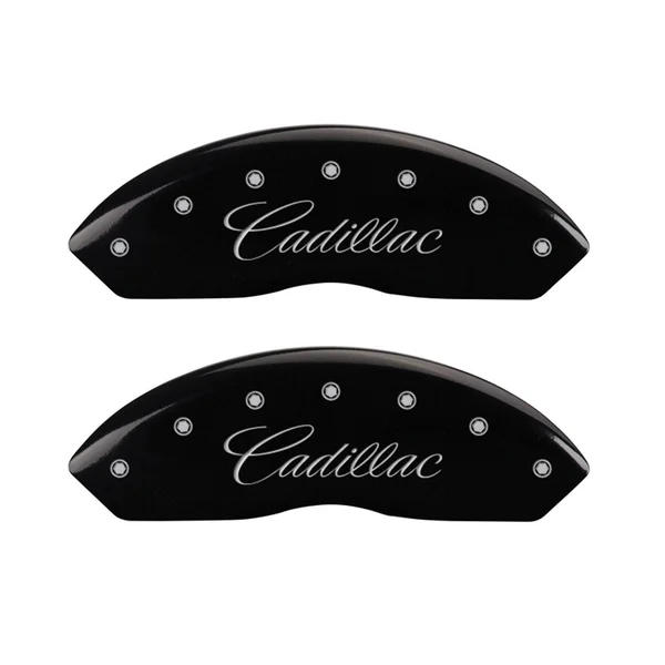 MGP 35010SXLRBK Black Cadillac/XLR Cadillac Caliper Covers