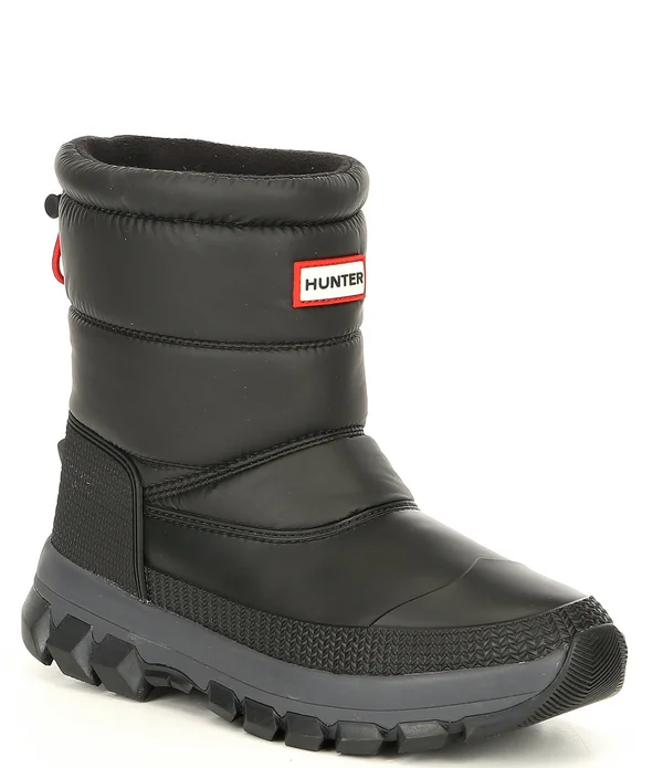 Hunter Women's Original Insulated Short Snow Boots 6, Black