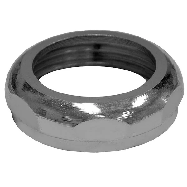 Jones Stephens Pack 25 - 1-1/4x22 x 1-1/4x22 Slip Joint Nut Chrome Plated Brass, PartNo T78125 Jones