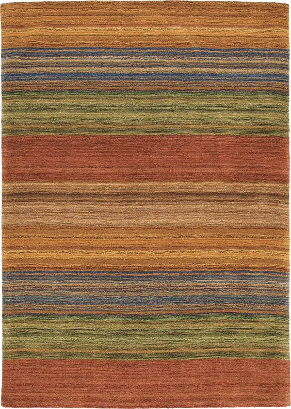 Company C Brushstroke 18695 Multi 4& x 6& Area Rug