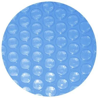 Poolstyle Solar Cover Blanket Ag 4yr 24' Clear Blue 8mil