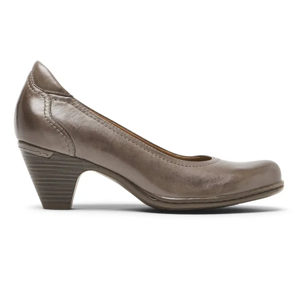 Cobb Hill Adaline Pump Women's Shoes Grey : 5.5 B