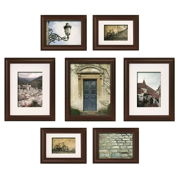 Gallery Perfect 7 Piece Black Studio Frame Kit