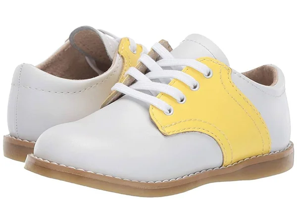 Toddler Boy's Footmates Cheer Oxford, Size 7.5 M/W - White