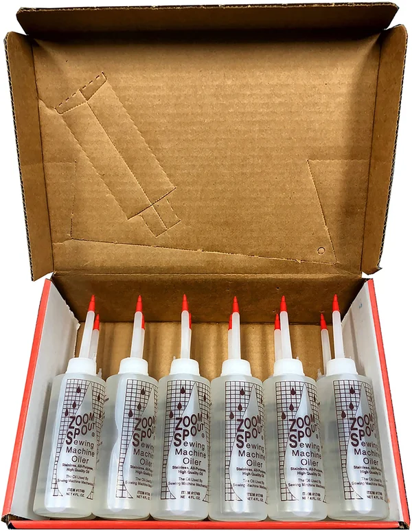 Euro-Notions Zoom Spout Oiler 4oz 12/Pkg-12 Bottles per Self-Display