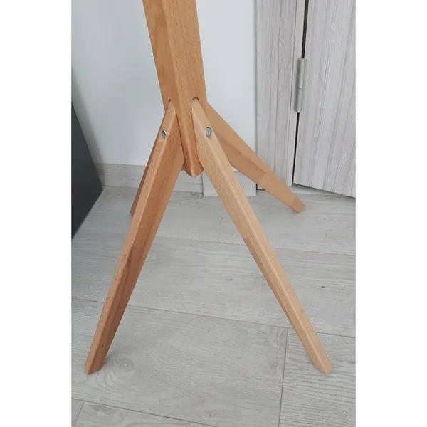 Wood Oak Tree Coat Rack Entryway Coat Stand with 8 Hooks
