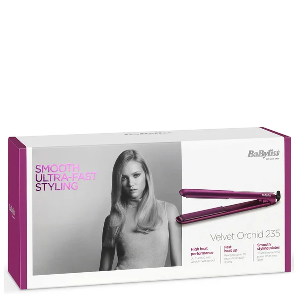 Babyliss Velvet Orchid 235 Hair Straightener