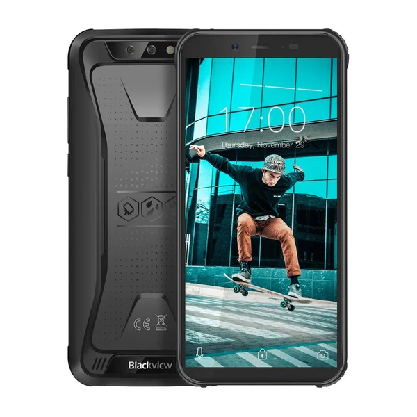 Blackview BV5500 Plus 4G LTE Rugged Cell Phone Unlocked IP68 Waterproof Outdoor Smartphone - 4400mAh Battery 3+32GB Android 10 Mob