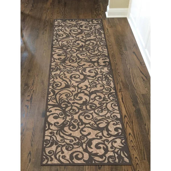 Admire Home Living Plaza Area Rug - 2&2 inch x 7&7 inch, Gray