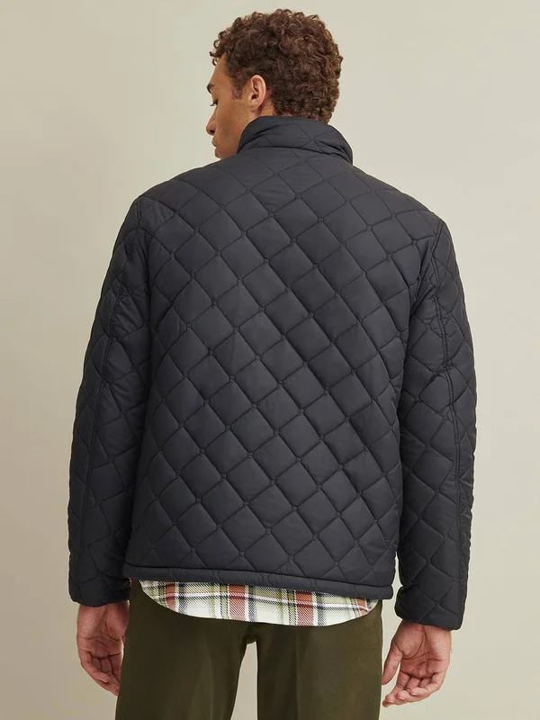 Marc New York Men's Fillmore Quilted Sherpa Fleece-Lined Jacket - Black