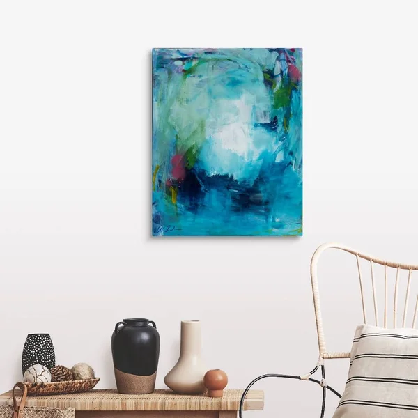 Blue As The Ocean, Canvas Wall Art, 24x30, Great Big Canvas