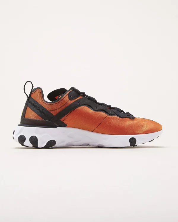 Nike React Element 55 Black Tour Yellow Size 8