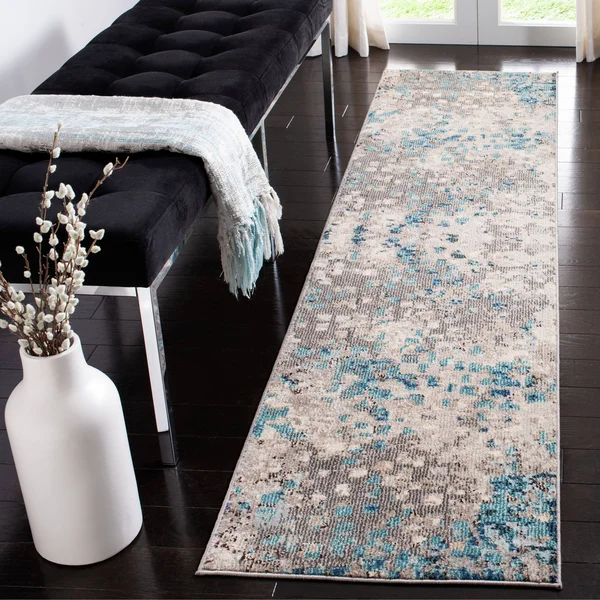 Safavieh Area Rug, Madison, Grey, Beige, 8& x 10&