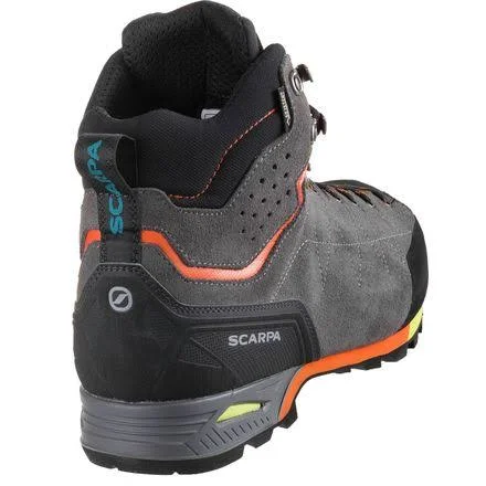 Scarpa Men's Zodiac Plus GTX Boot - 40 - Shark/Orange
