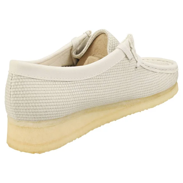 Clarks Originals Wallabee in Off White