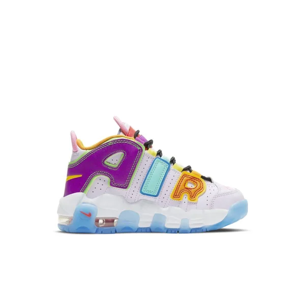 Nike Air More Uptempo - Boys& Preschool Purple/Orange/Yellow Size 01.5