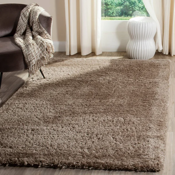 Safavieh Indie Shag SGI320G Mushroom 9& x 12& Area Rug