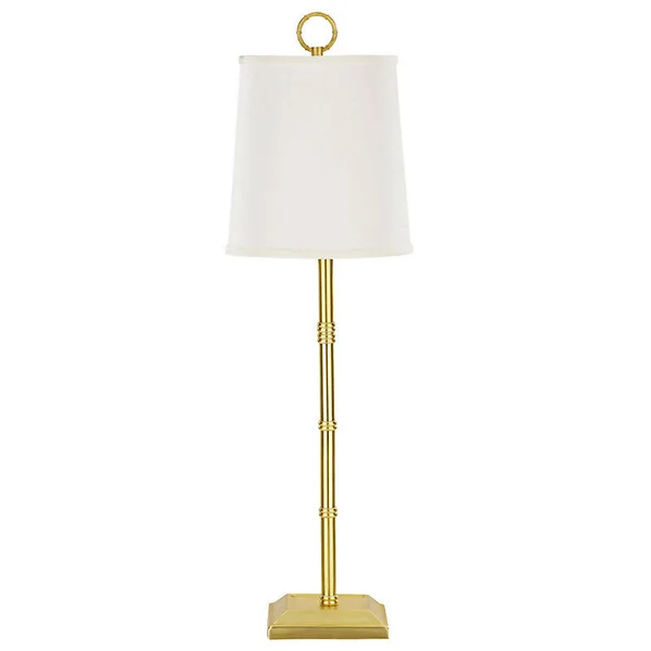 Bamboo Buffet Lamp Dodie Beige Drum - Ballard Designs