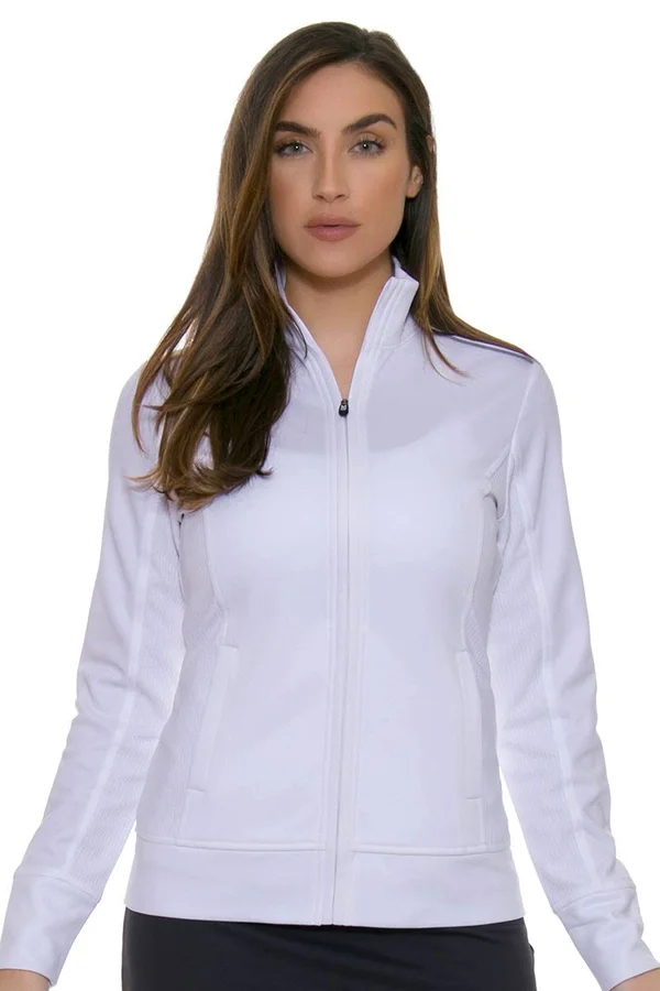 Cutter & Buck Women's Navy WeatherTec Ridge Full Zip
