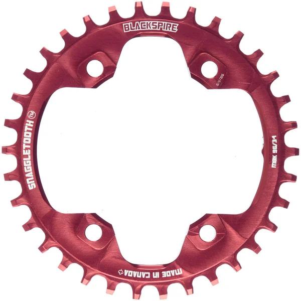 Blackspire Snaggletooth NarrowWide Chainring XT8000 - 4-Bolt - Red