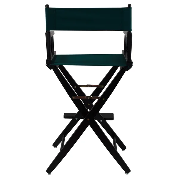 Flora Home Extra Wide Directors Chair Black Frame Evergreen Green
