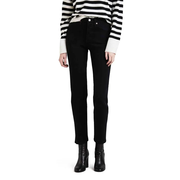 Levi&s Wedgie Straight Black Heart Jeans