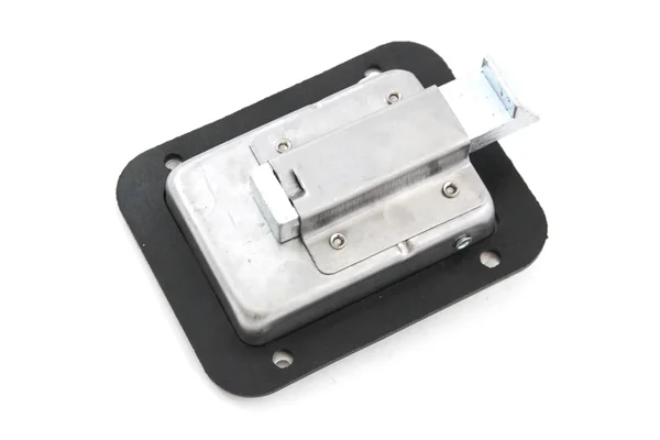 4 SS Steel Door Lock Trailer Toolbox Handle Latch 4-5/8x22 3-5/8x22 Paddle Key Cover