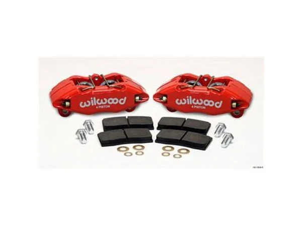 Wilwood DPHA Front Caliper & Pad Kit, Red 140-13029-R