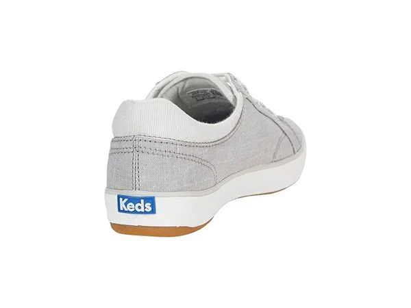 Keds Center II Chambray Stripe Women's Sneakers, Size: 8, Grey
