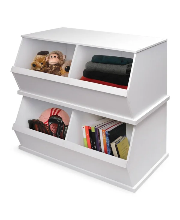 Badger Basket Two Bin Storage CUBBY: Espresso