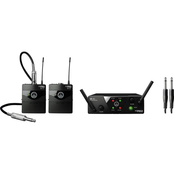 AKG WMS40 Mini Dual Instrumental Set Wireless Microphone System