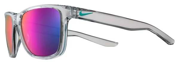 Nike Flip M EV0989 Sunglasses - 933 Crystal Clear/Grey W. Teal Mir