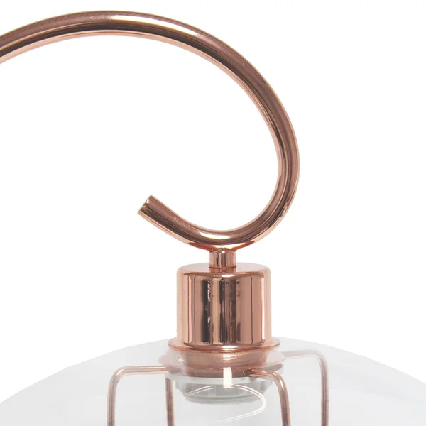 Simple Designs LT1086-RGD Modern Metal Table Lamp Rose Gold