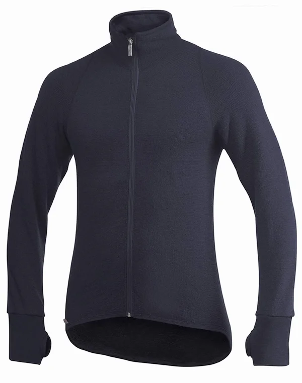Woolpower Full Zip Jacket 400 - Dark Navy S
