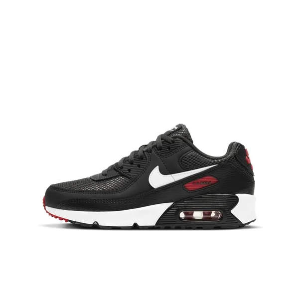 Nike Air Max 90 Big Kids& Shoes in Grey, Size: 6Y, DH4349-001