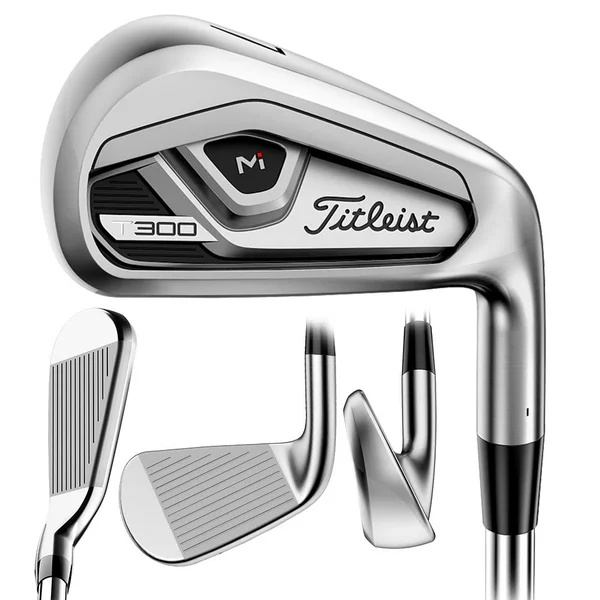 Titleist T300 Irons Set 5-PW (AMT Red - Stiff) 2021 New