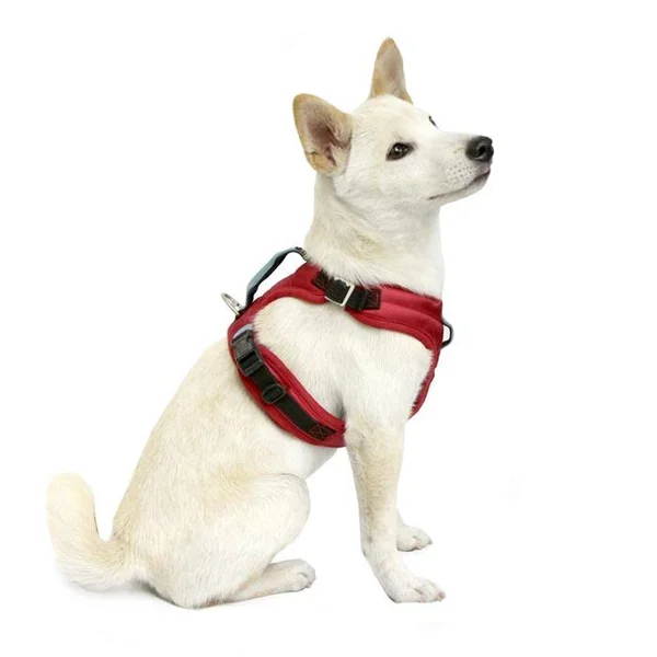 Gooby Pioneer Dog Harness - Gray - Large