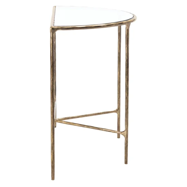Safavieh Jessa Forged Metal Console Table Brass - 36x22 x 18x22 x 30x22