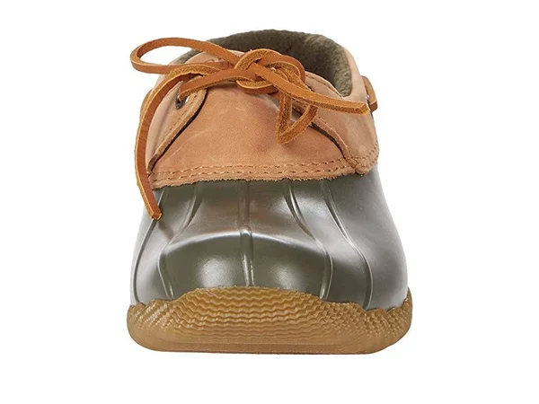 Sperry Women's Saltwater 1-Eye Boot - 8.5 - Tan - Olive