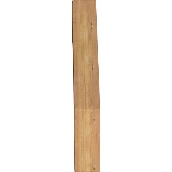 Ekena Millwork BRC04X16X28OLY00RWR 4x22W x 16x22D x 28x22H Olympic Rough Sawn Brace, Western Red Cedar