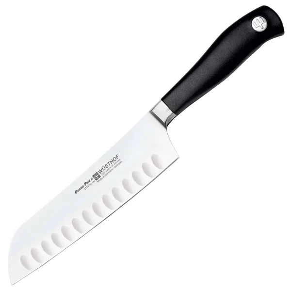 Wusthof Grand Prix II 7x22 Santoku, Hollow Edge